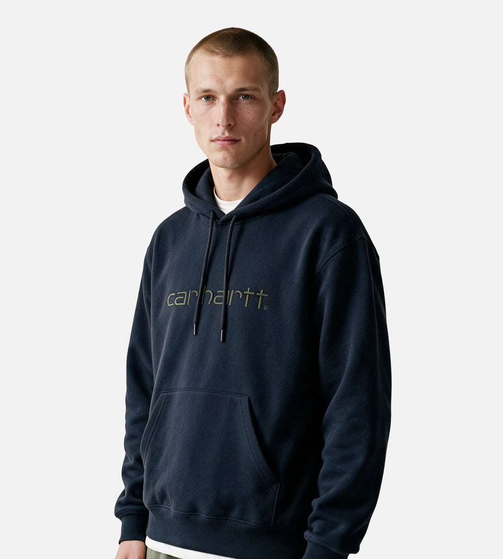 Carhartt WIP Carhartt Hoodie Dark Navy Dark Scarab