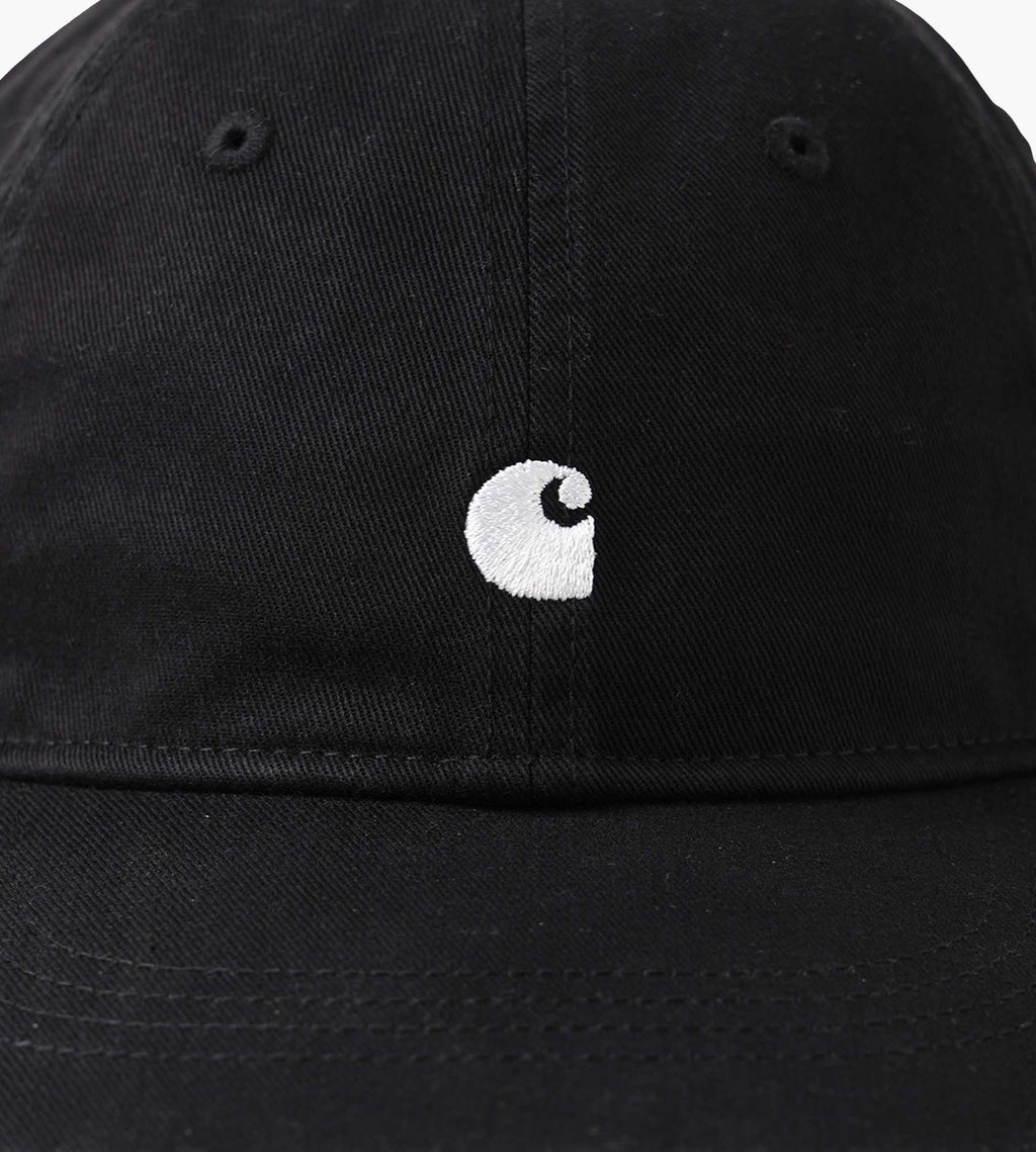 Carhartt WIP NOS Madison Logo Cap Black White