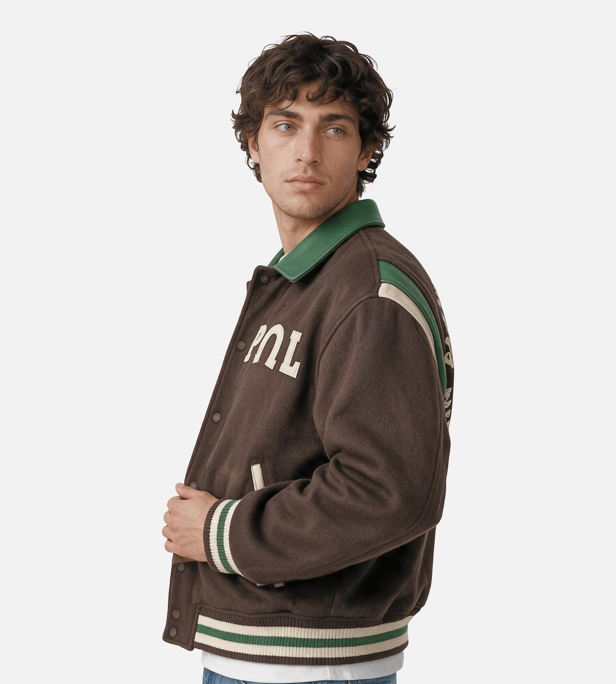 PAL Sporting Goods Ranch Varsity Jacket Mahogany