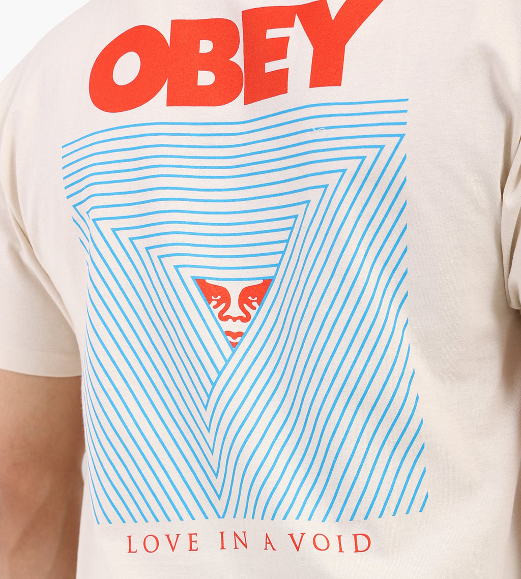 Obey Love In A Void Tee Cream