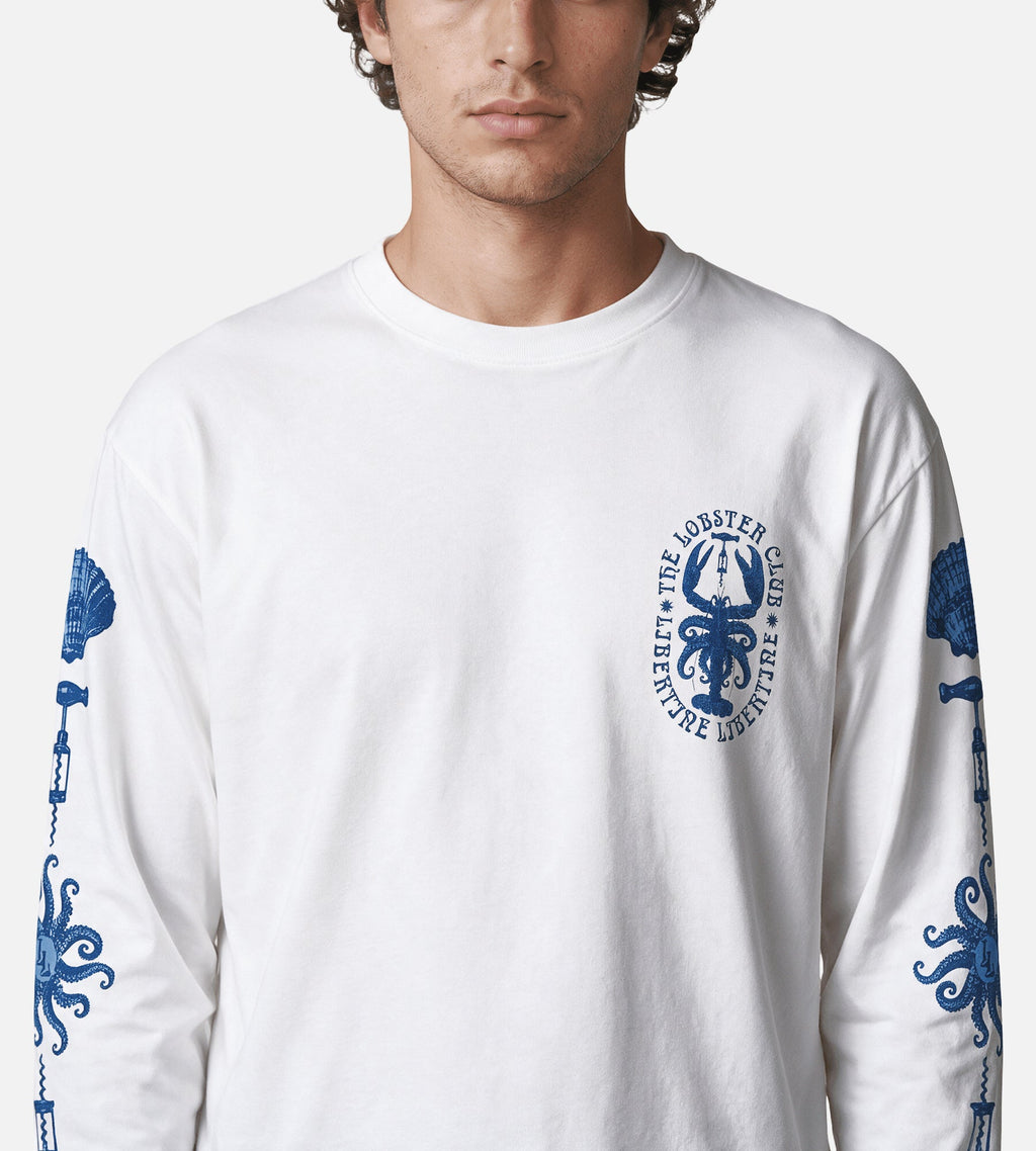 Libertine-Libertine Affirm Shell 3515 Longsleeve White