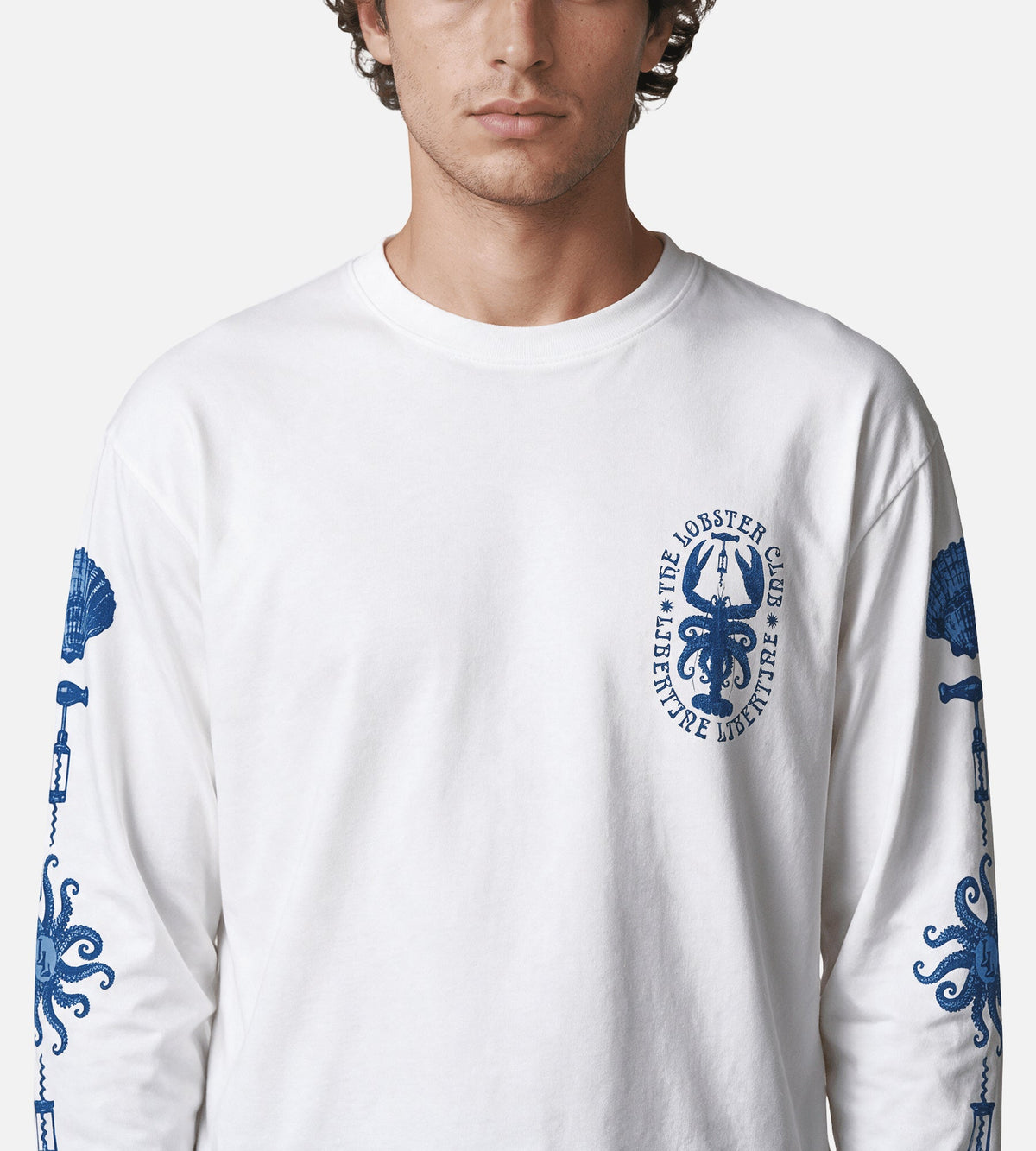 Libertine-Libertine Affirm Shell 3515 Longsleeve White