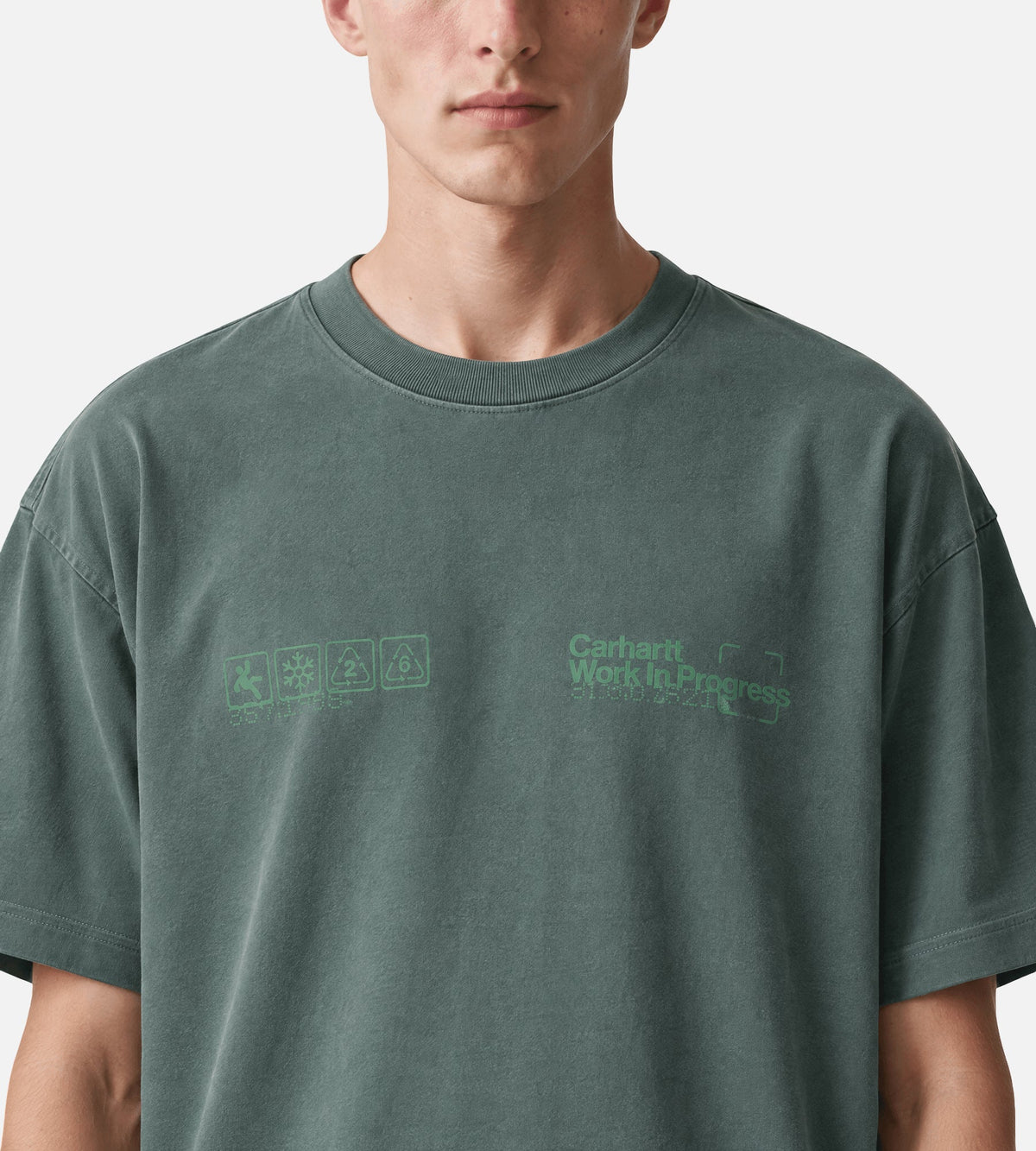 Carhartt WIP Boxed T-shirt Dark Scarab