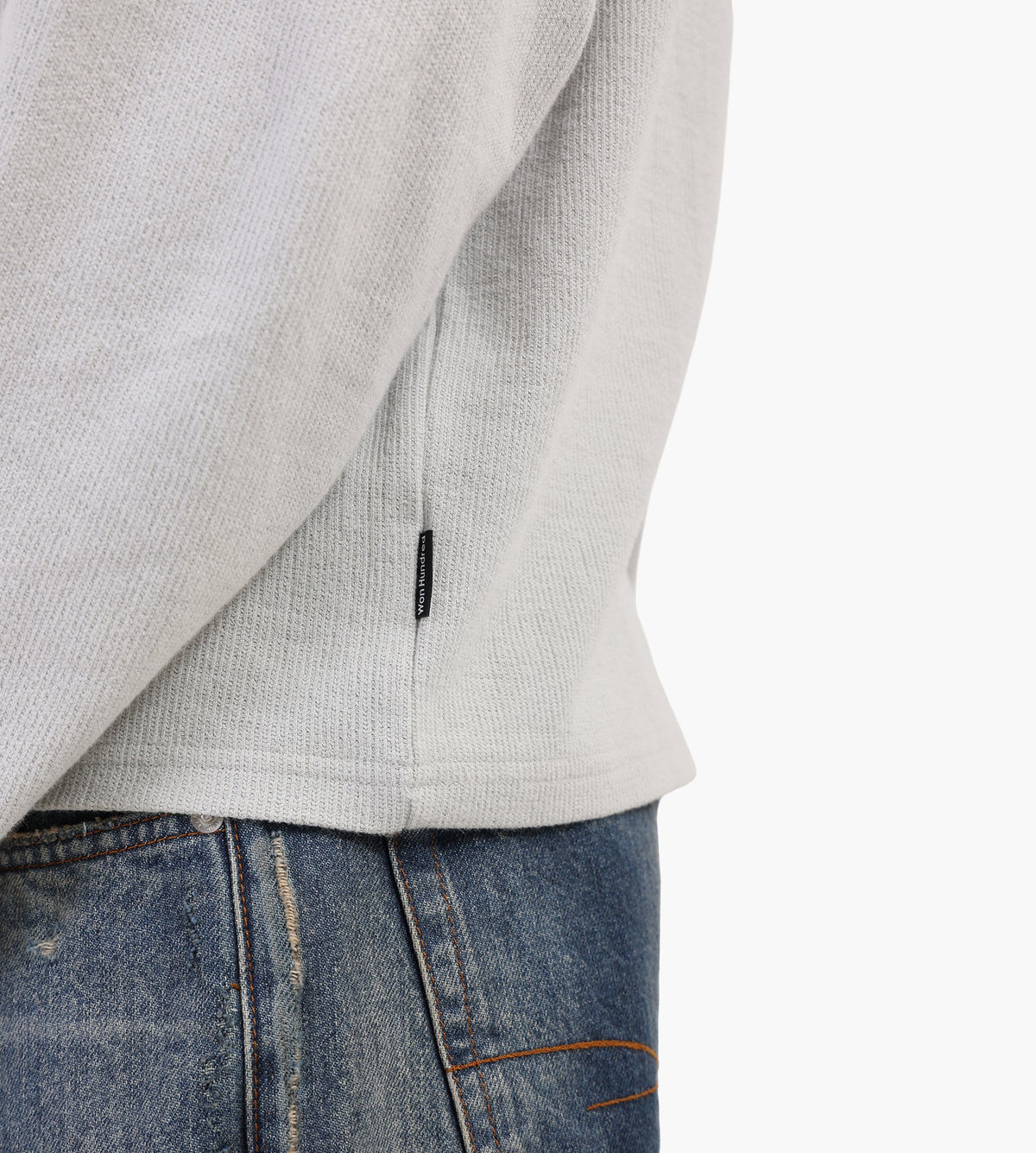 Won Hundred Steven Longsleeve Dawn Blue