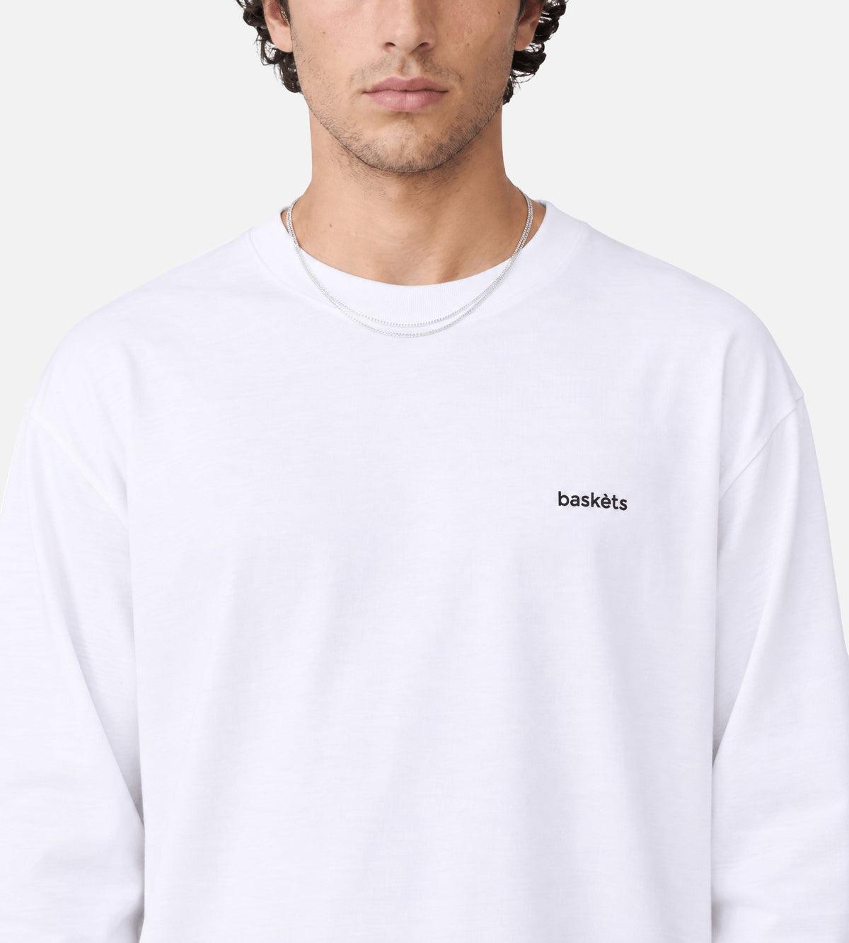 Baskèts Modern Essential Longsleeve White