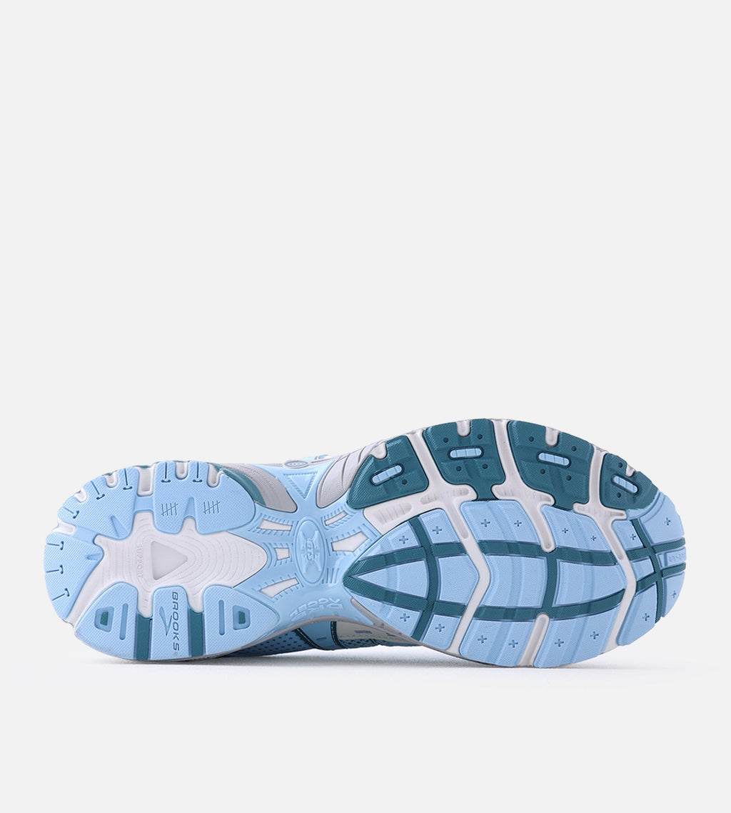 Brooks Adrenaline GTS 10 Sky Blue White Asparagus Grey