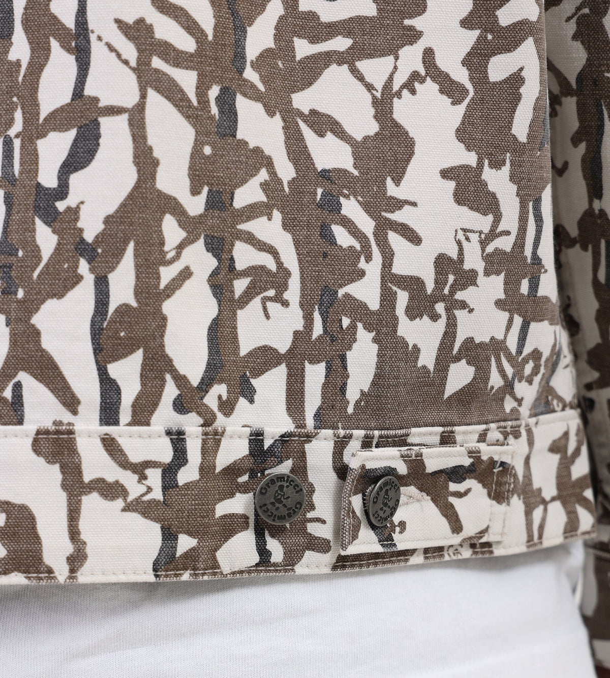 Gramicci Taos Canvas Jacket Grey Reed
