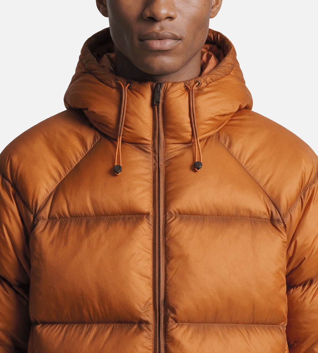Daily Paper Raglan Sleeve Dias Puffer Jacket Hawaiian Sunset