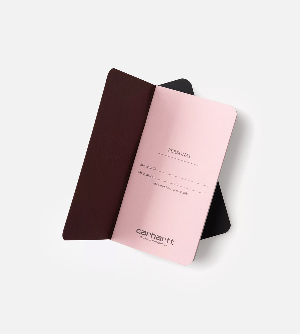 Carhartt WIP Heart Pocket Notebook Set Multicolor