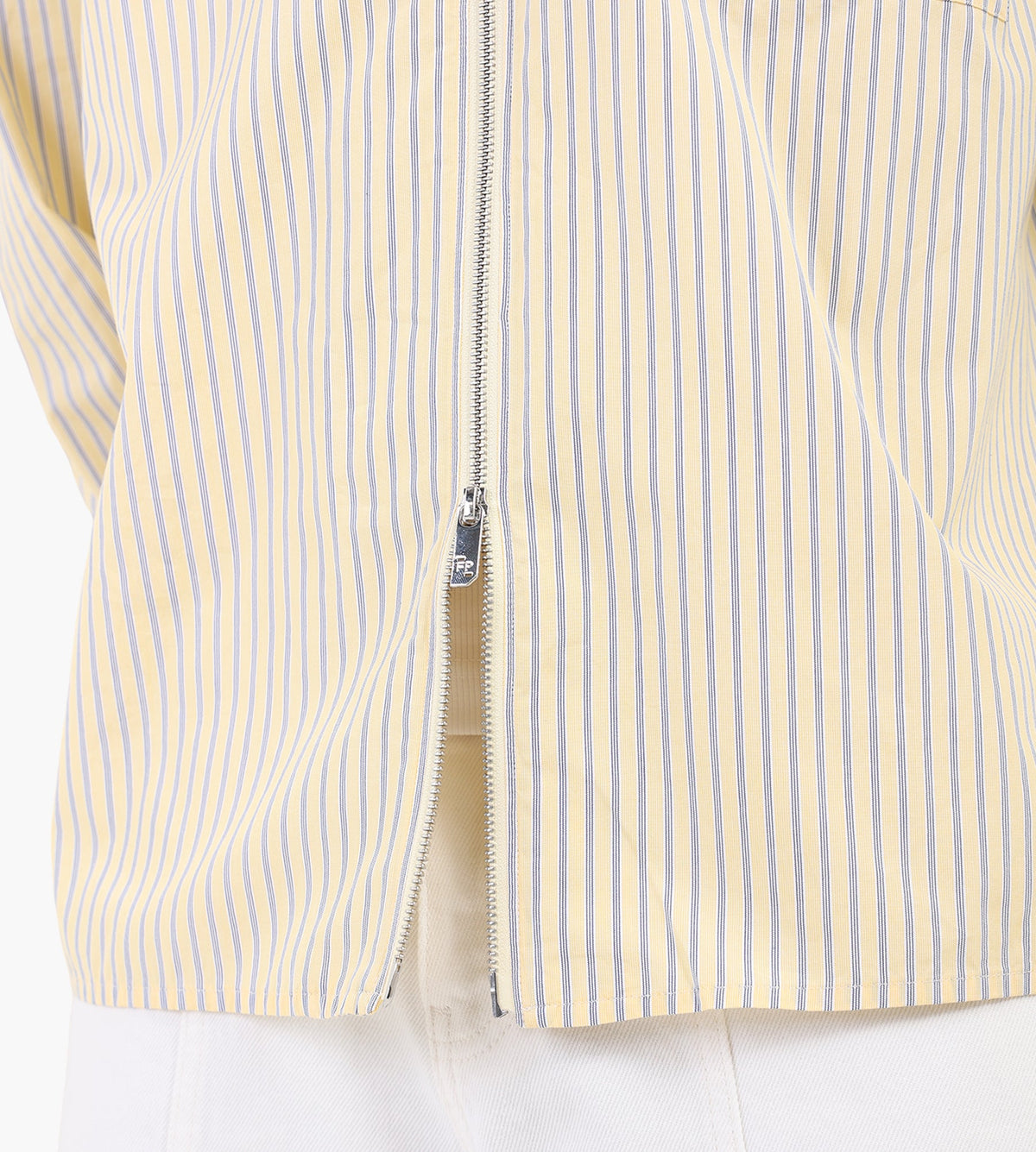 Filling Pieces Zip Shirt Sauterne