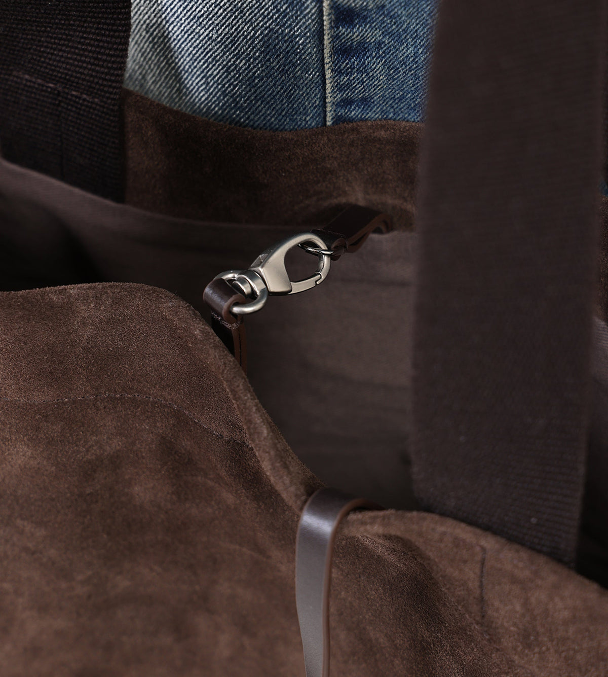 NN.07 Grip Leather Tote 90025 Deep Truffle