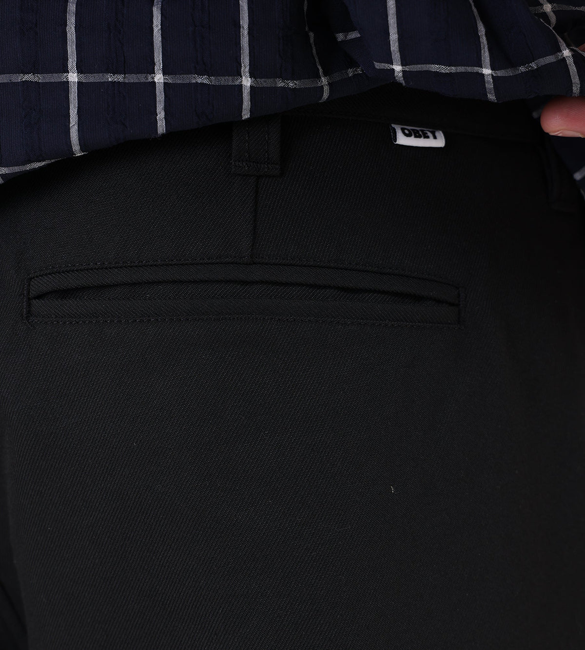 Obey Dean Pleated Pant Black