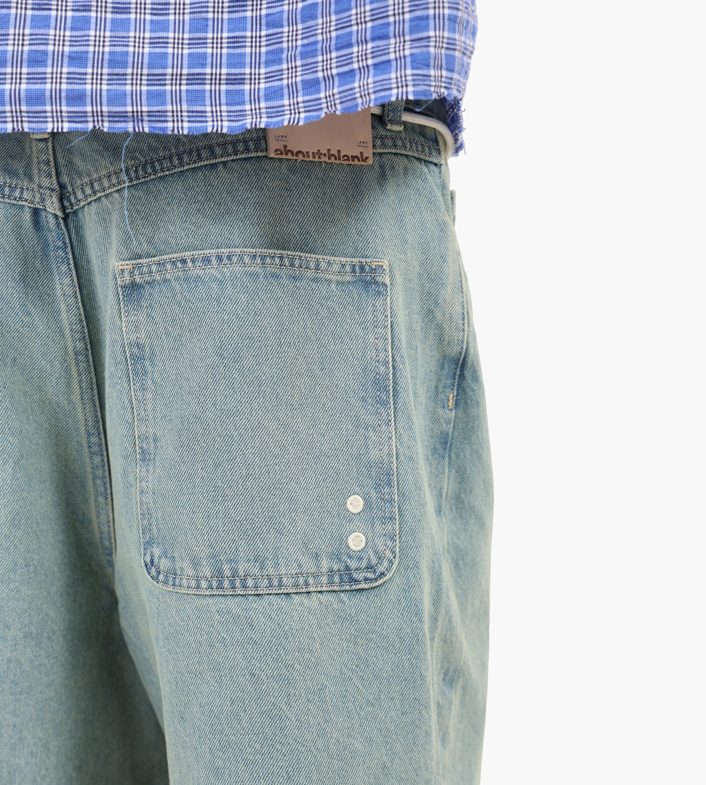 about:blank Relaxed Denim Jean Cotton Murky Wash