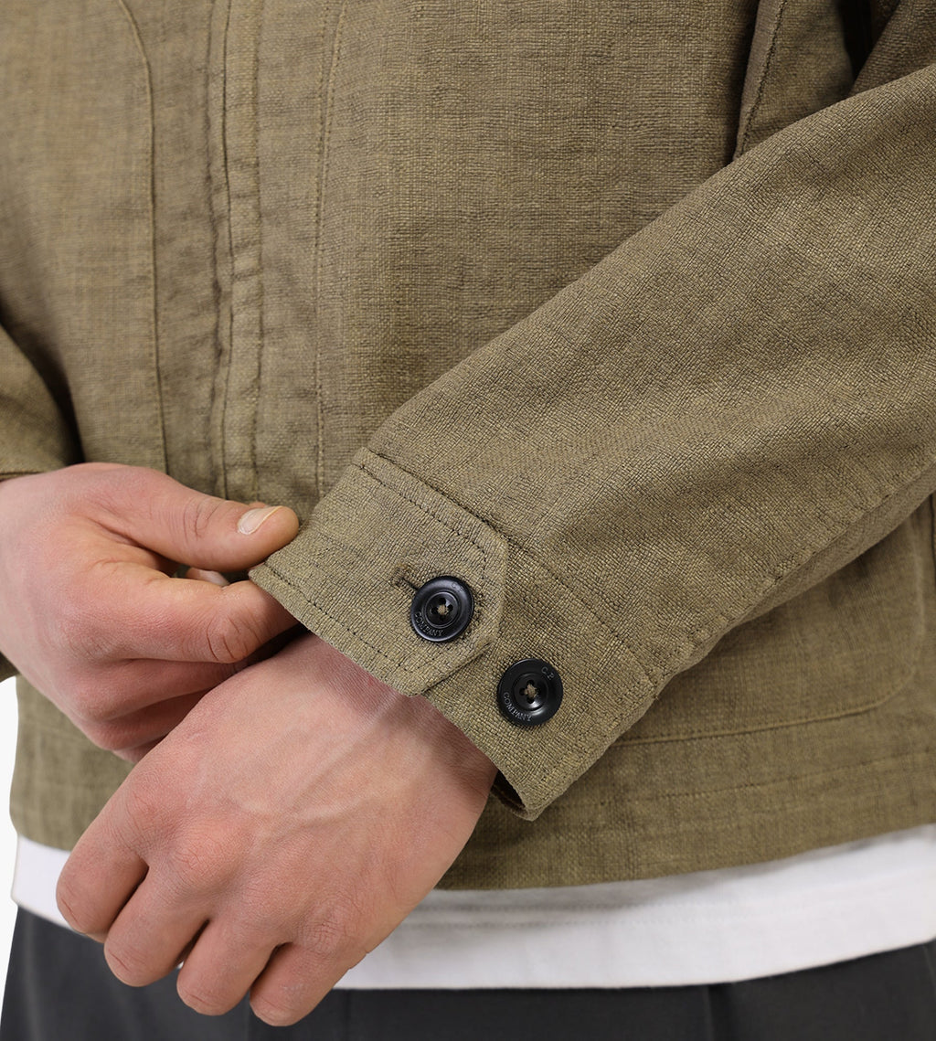 C.P. Company Outerwear Medium Jacket In Rafia-R Dried Herb