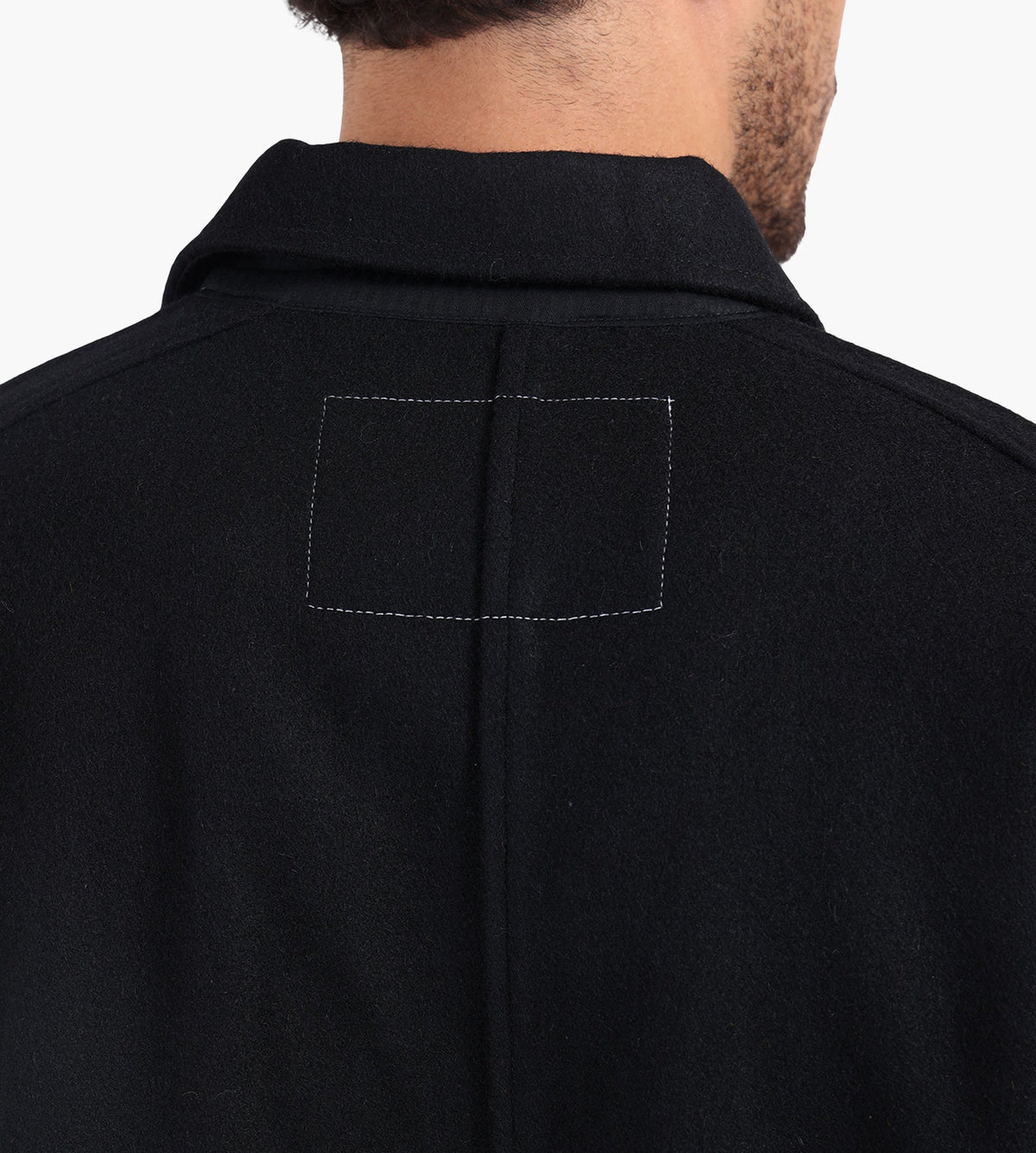 Baskèts | M.J.M.H Wool Coat Black