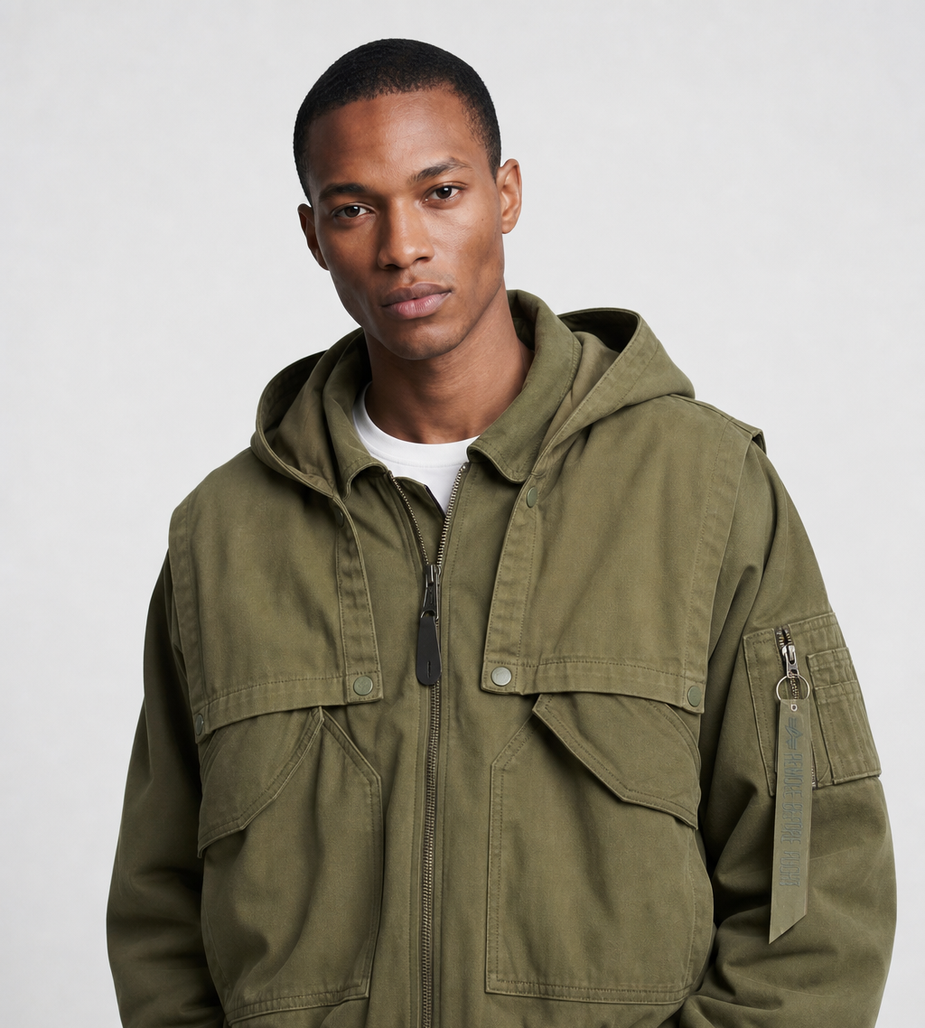 Alpha Industries CWU 45/P D-Tec Hood Dark Olive