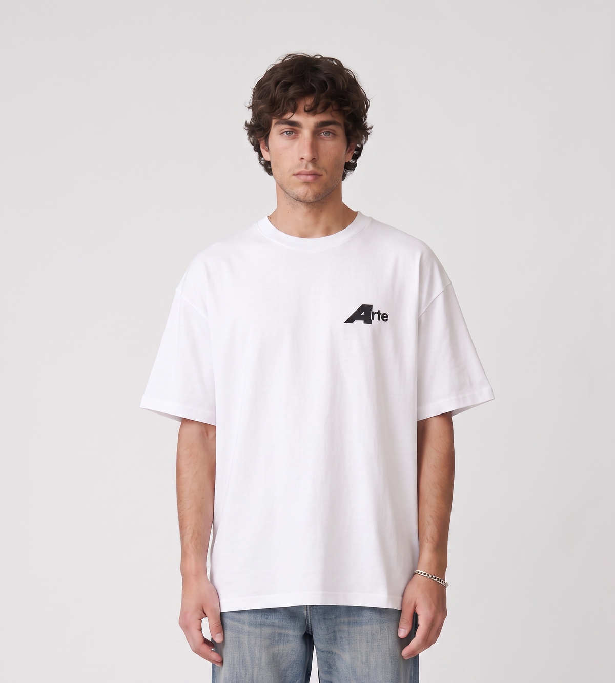 Arte Antwerp Big A T-shirt White