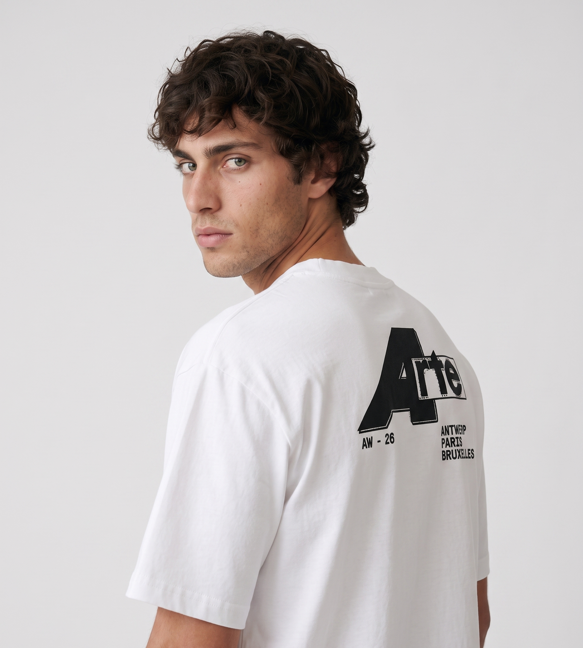 Arte Antwerp Big A T-shirt White