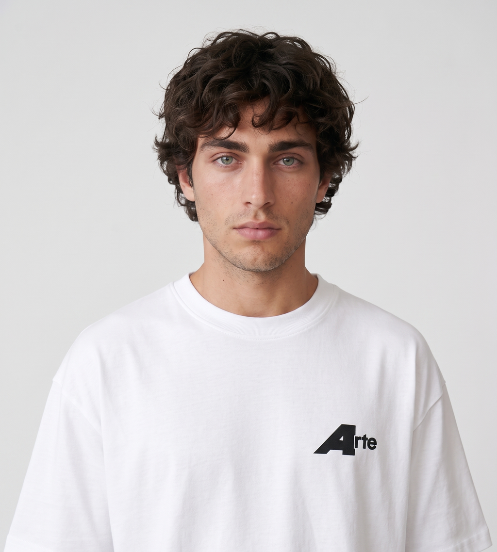 Arte Antwerp Big A T-shirt White