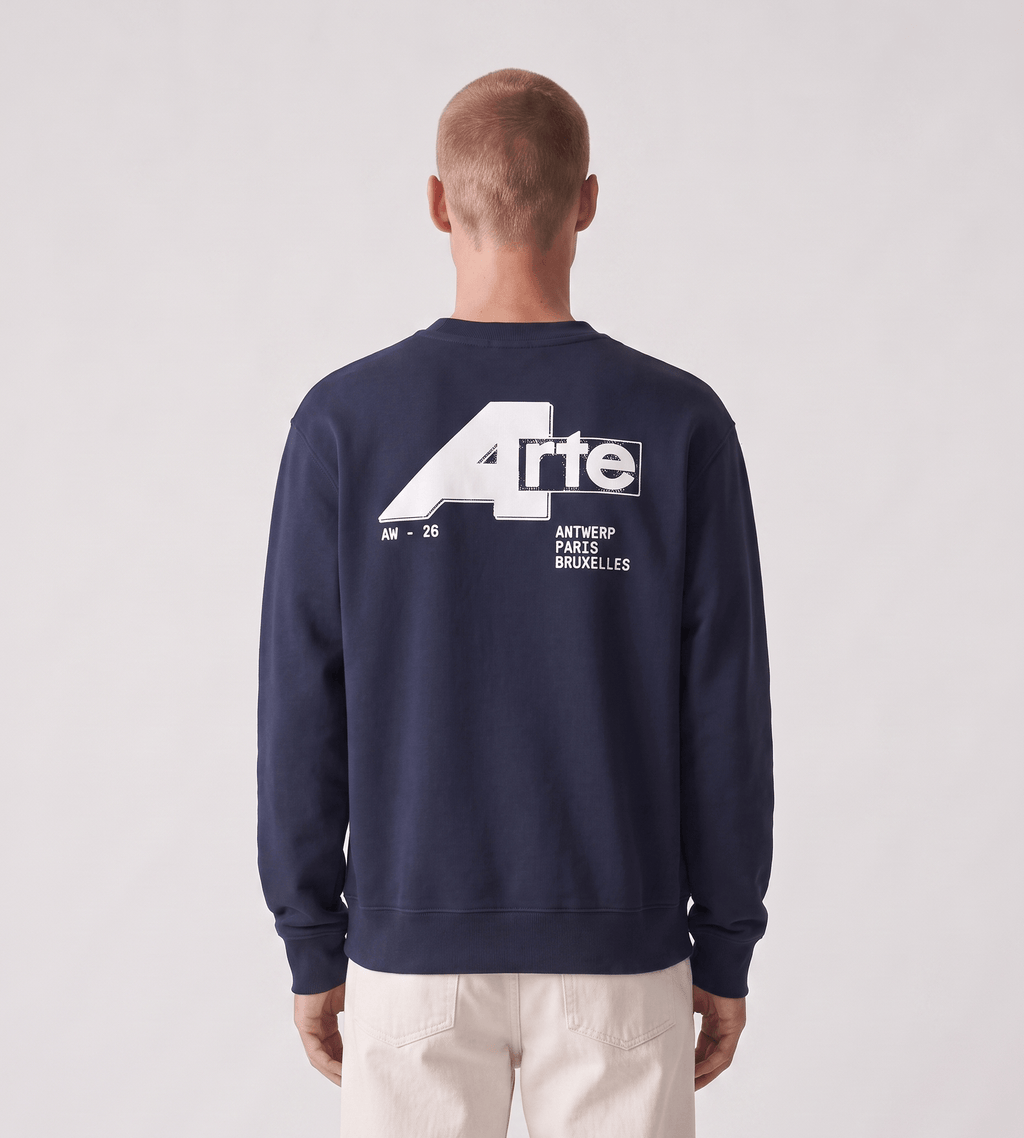 Arte Antwerp City Crewneck Navy