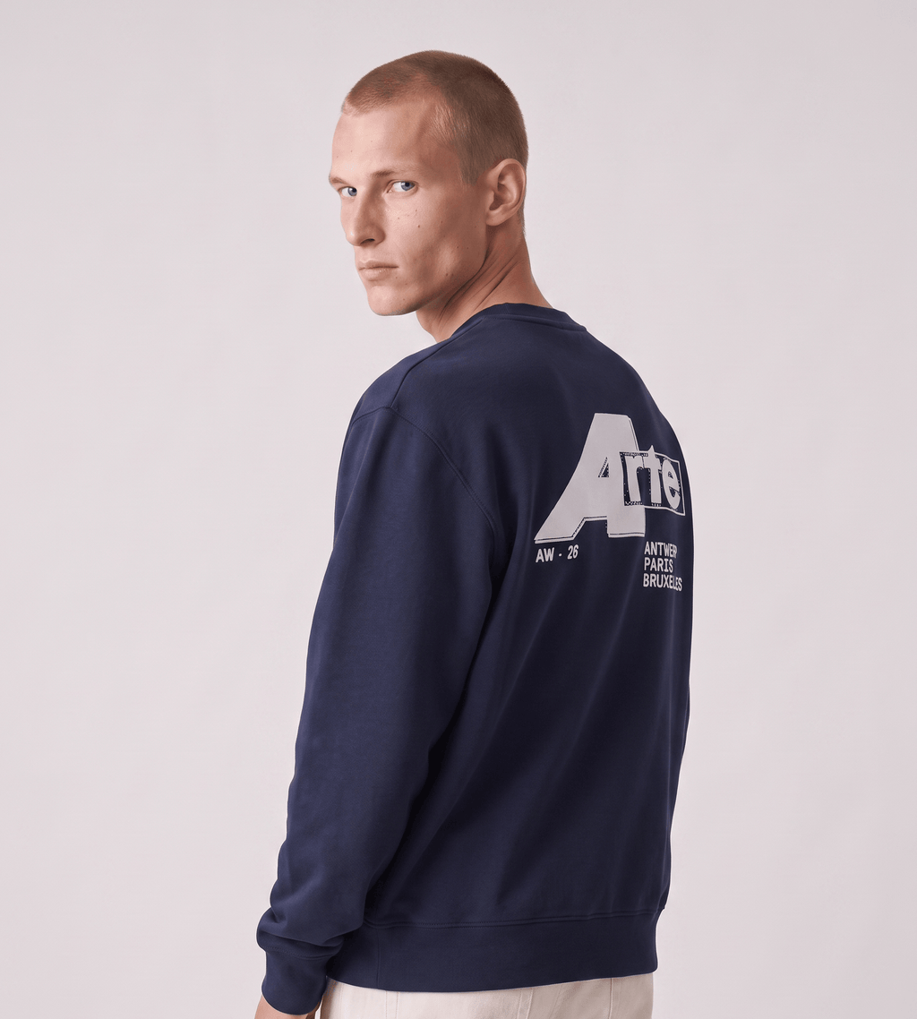Arte Antwerp City Crewneck Navy