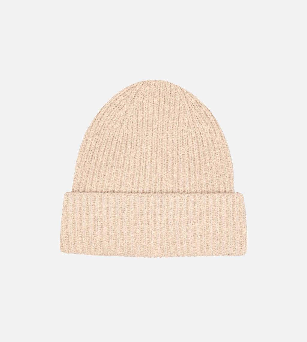 Bram's Fruit Beanie Distressed Label Beige