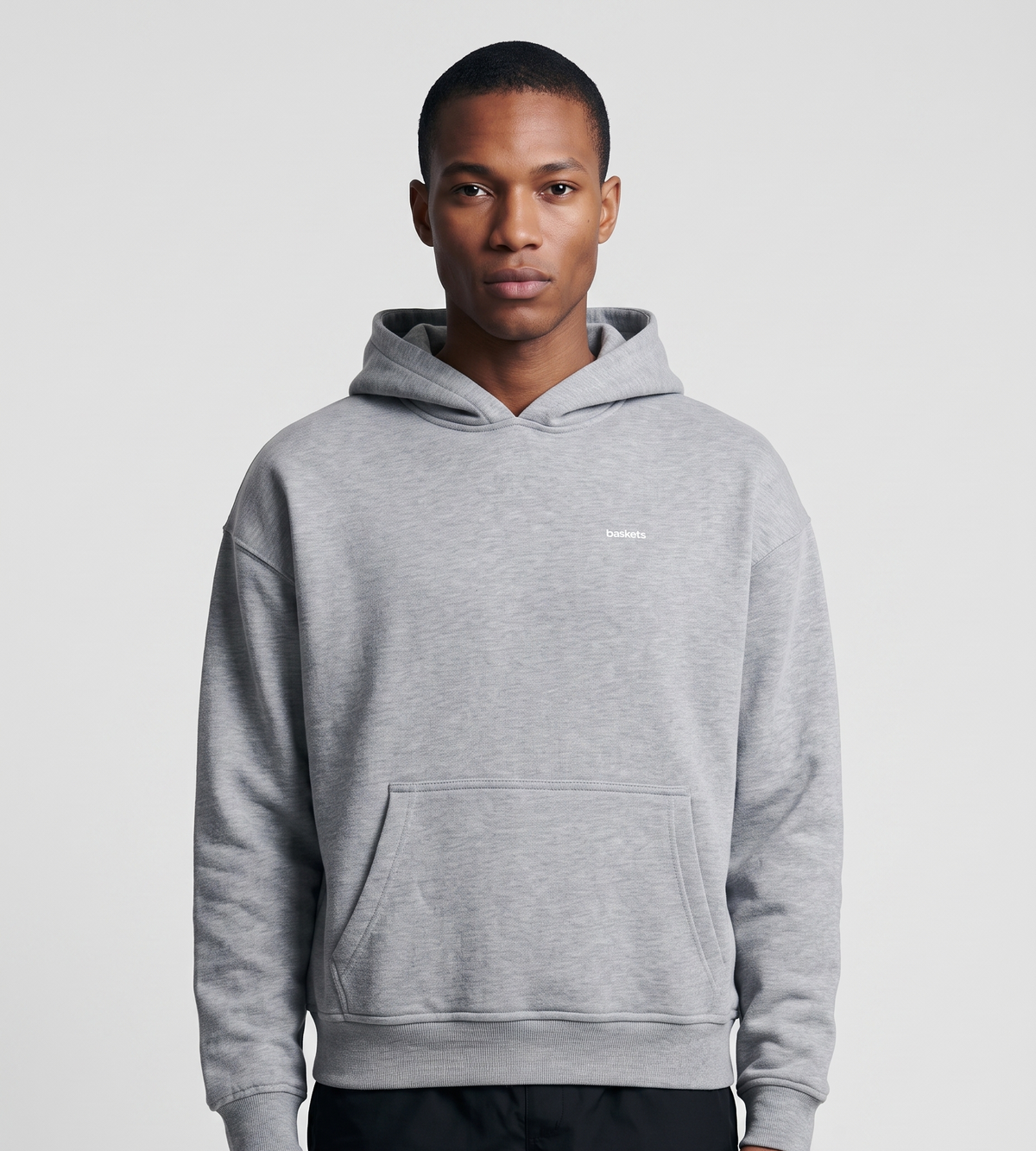 Baskèts Logo Hoodie Grey