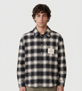 Bram's Fruit Flanel Overshirt Black