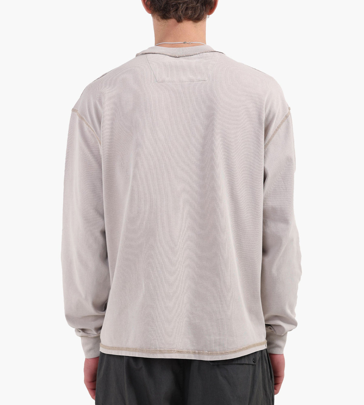 Baskèts Reversed Garment Dye Longsleeve Sand