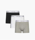 Calvin Klein Relaxed Fit Trunk 3 Pack Grey Heather White Black