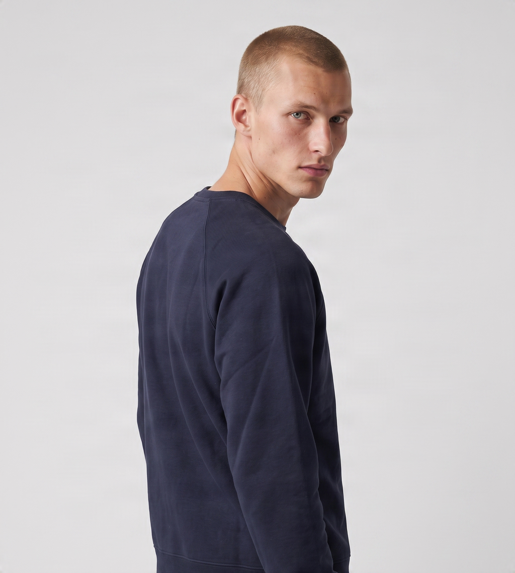 Carhartt WIP Chase Sweater Dark Navy Gold