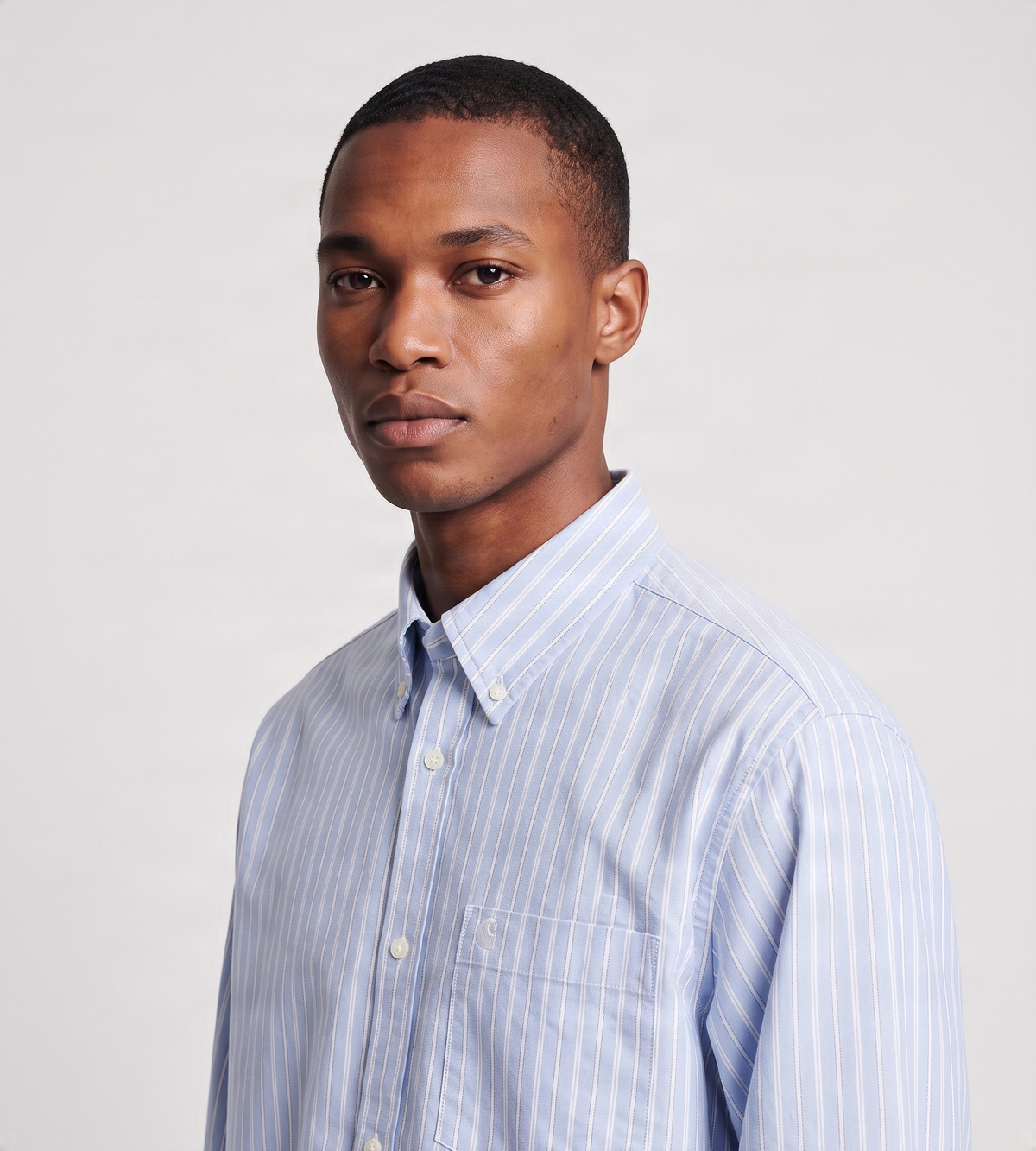 Carhartt WIP Long Sleeve Kanan Shirt Kanan Stripe Bleach