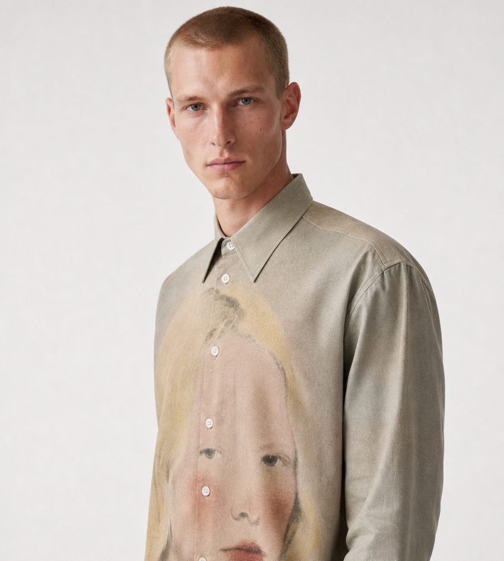Carne Bollente Bambi Eyes Long Sleeve Shirt Allover