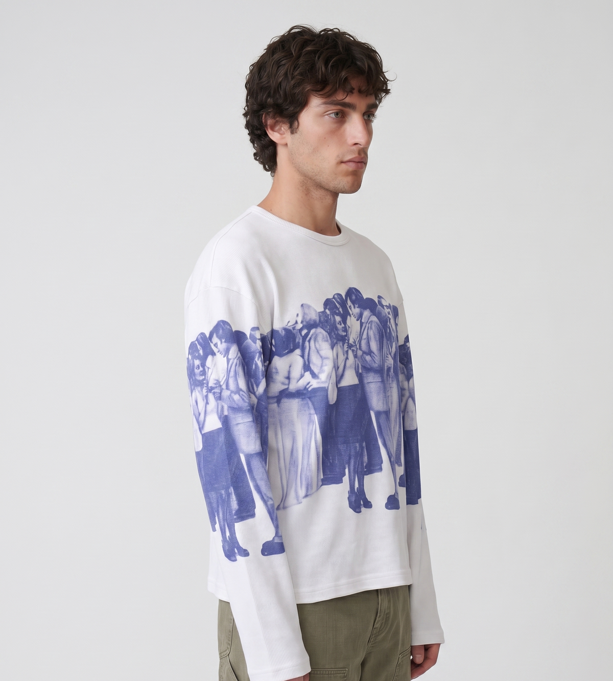 Carne Bollente Like It Was Yesterday Longsleeve White