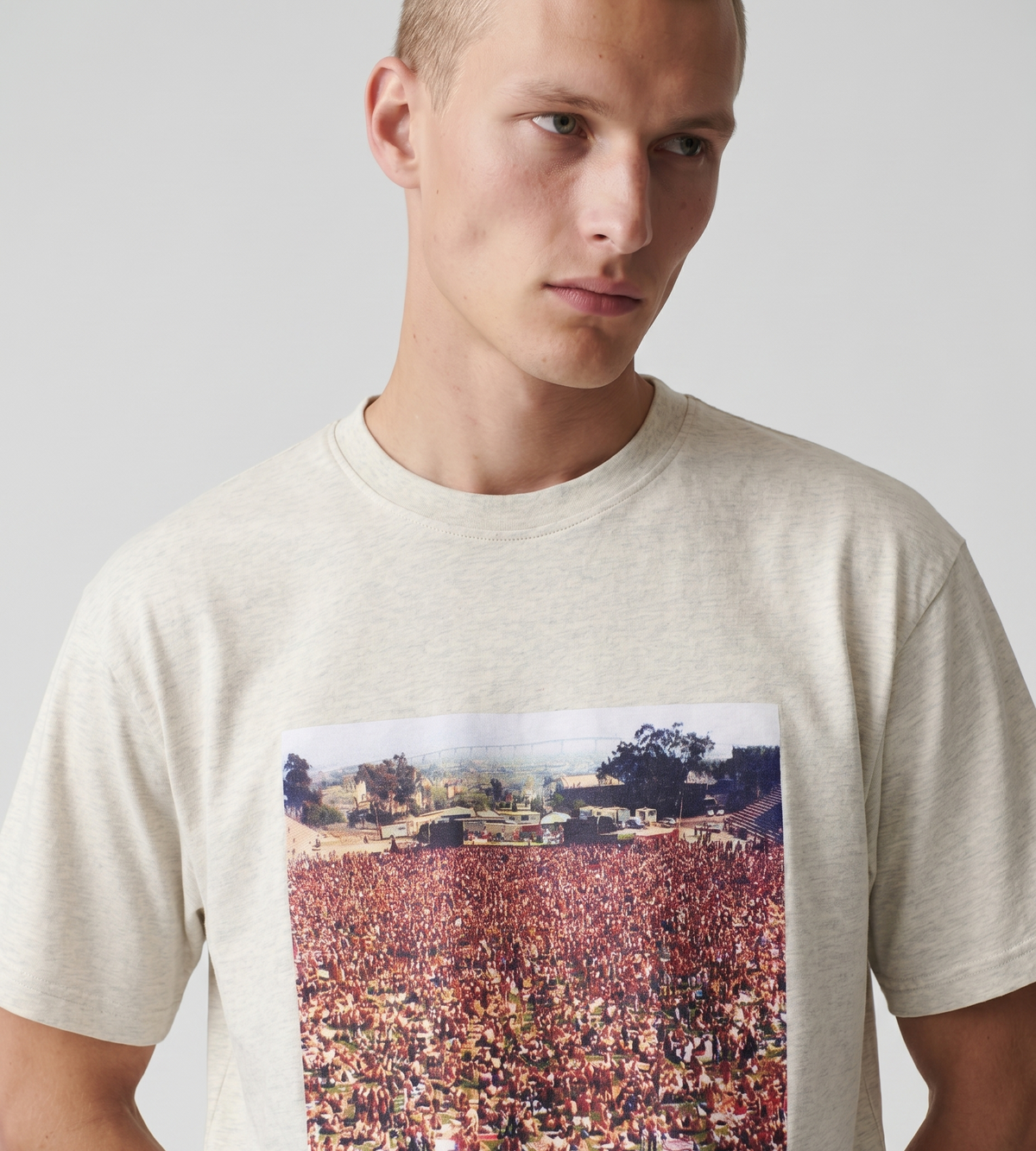 Carne Bollente My Body Count Tee Melange Grey