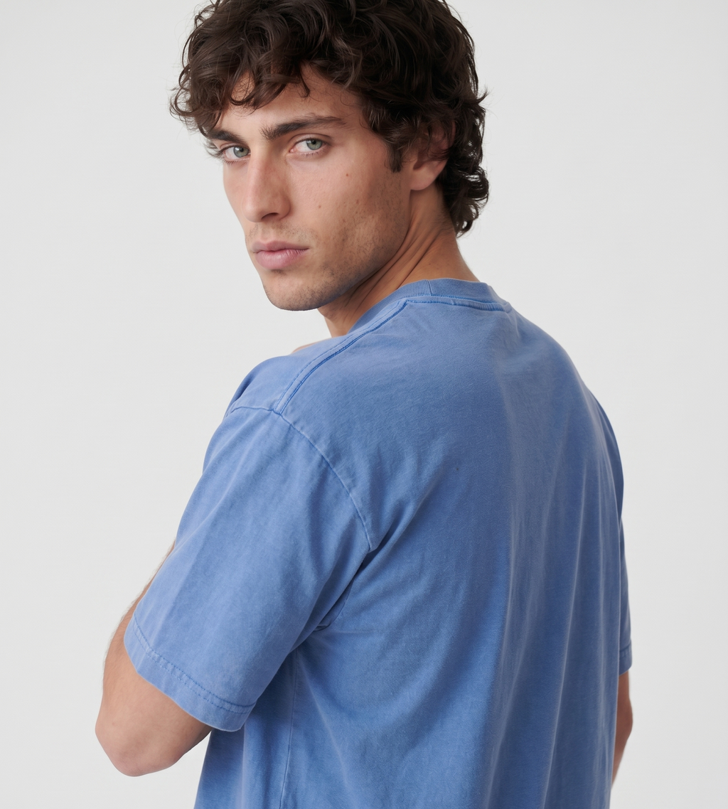 Carne Bollente Simply Sounds Gay Tee Off-Blue