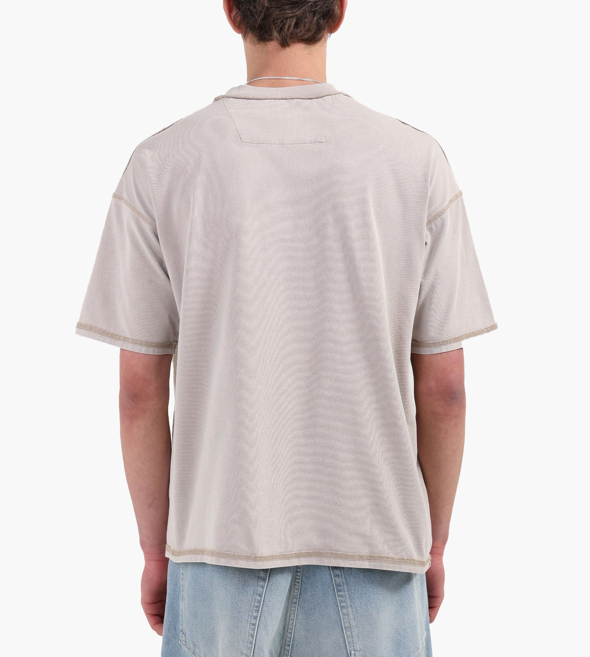 Baskèts Reversed Garment Dye Tee Sand
