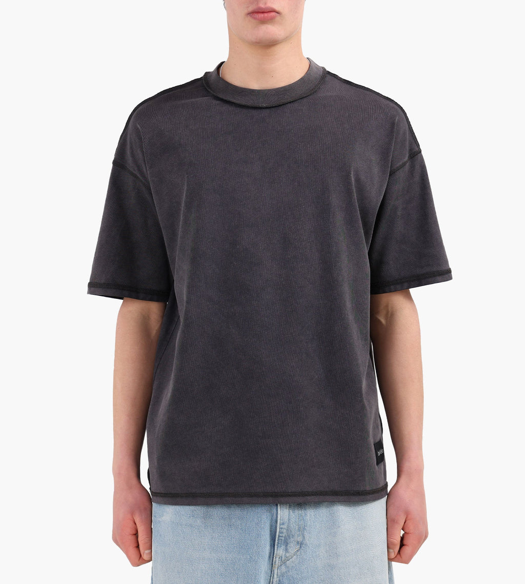 Baskèts Reversed Garment Dye Tee Graphite