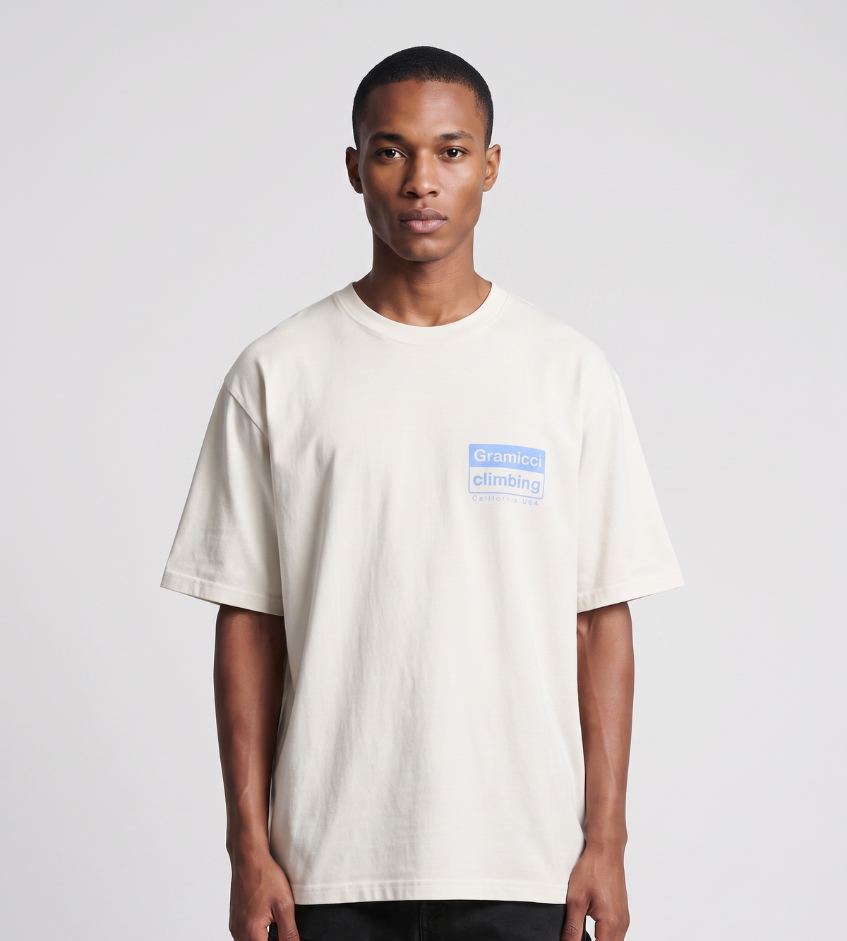 Gramicci Climbing Tee Pigment Dyed Natural Pigment