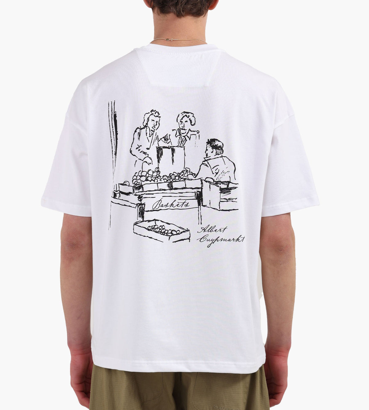 Baskèts Market Tee Off White