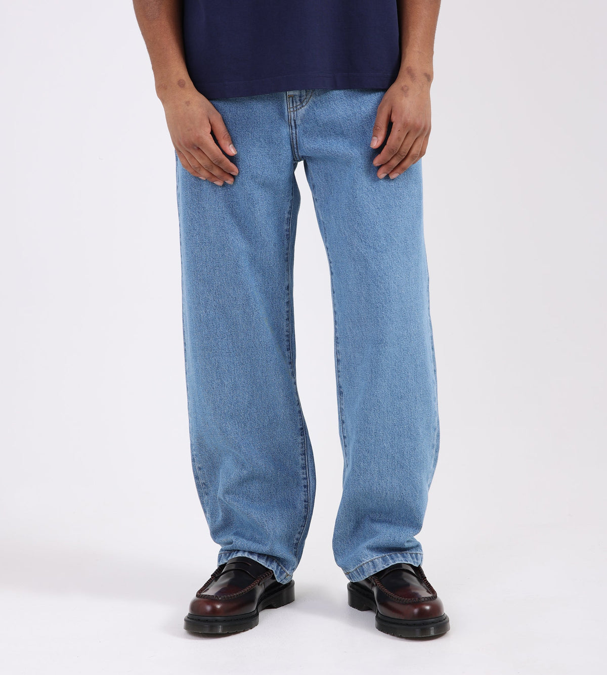 Carhartt WIP Landon Pant Blue Heavy Stone Wash