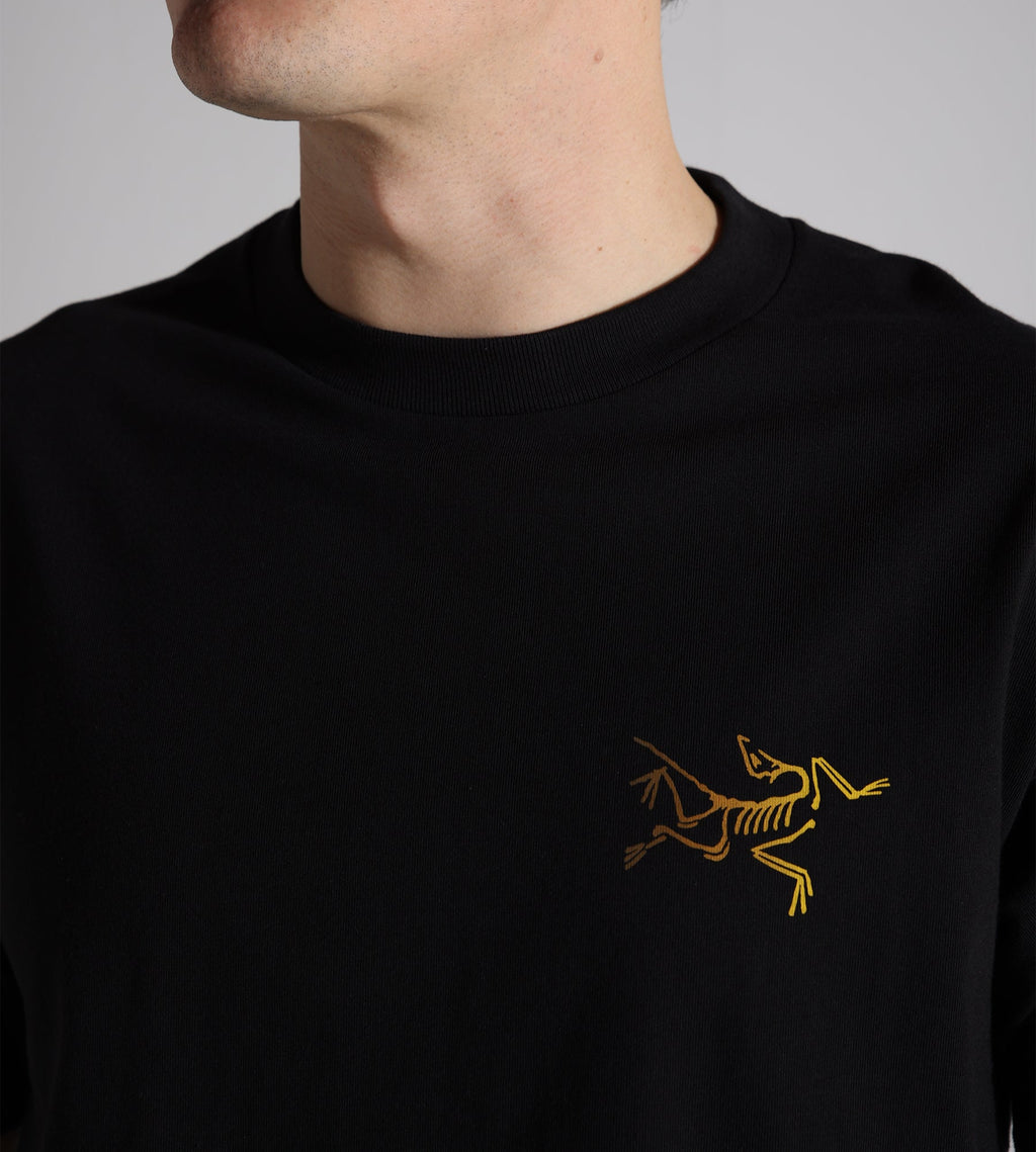 Arc'teryx Kragg Cotton Logo Tee M 24K Black
