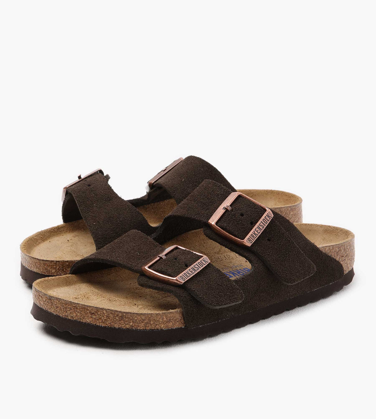 Birkenstock Arizona Soft Footbed Suede Leather Mocha