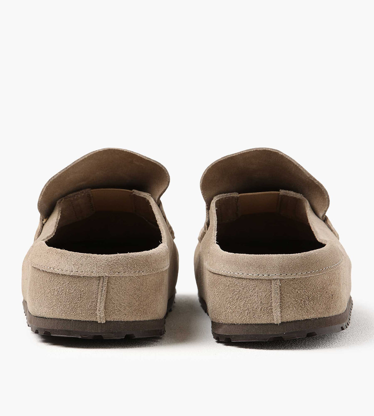 Birkenstock Naples Wrapped Suede Leather Taupe