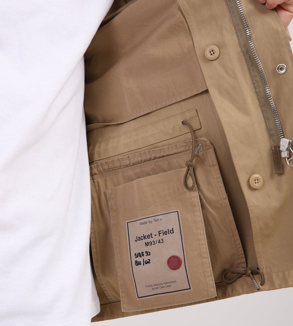 Ten-C Field Jacket Almond