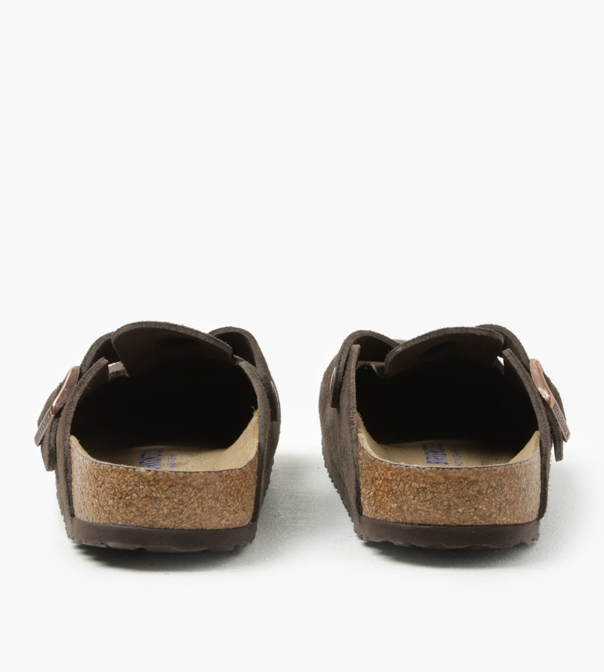 Birkenstock Boston Soft Footbed Suede Leather Mocha
