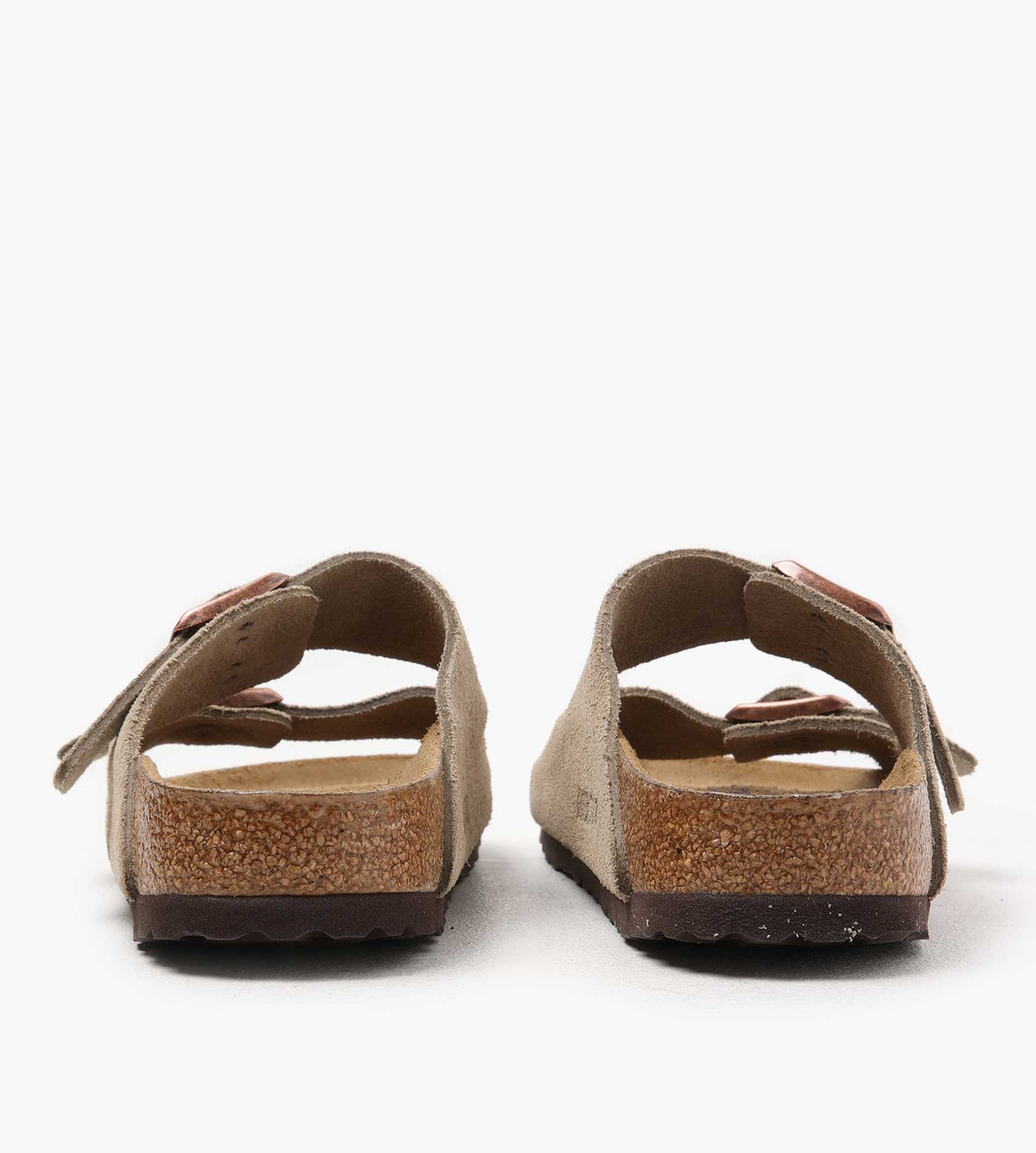 Birkenstock Arizona Soft Footbed Suede Leather Taupe