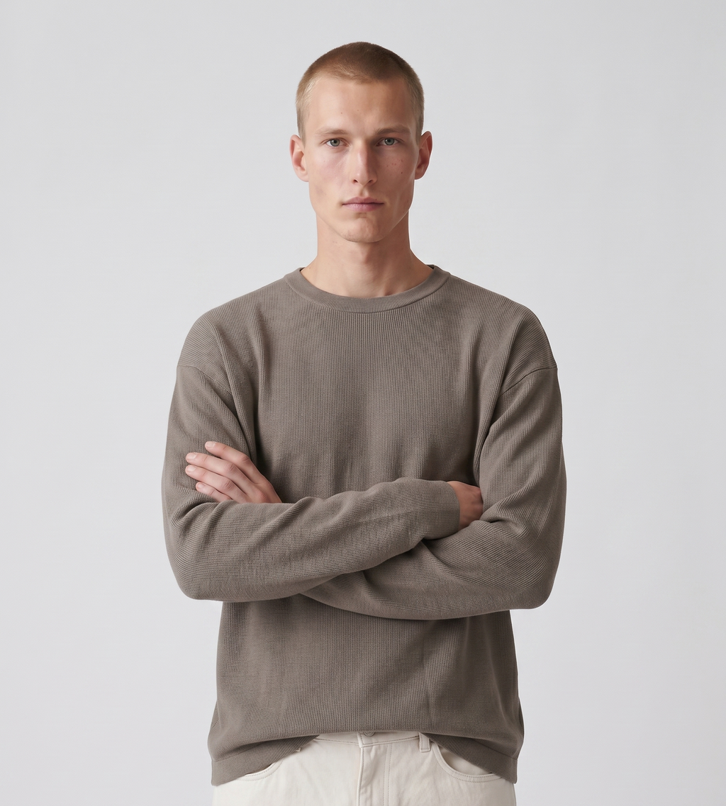 Won Hundred Steven Longsleeve Major Brown