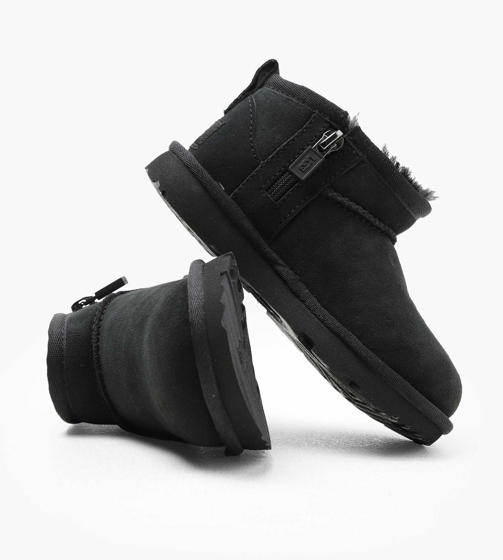UGG T Classic Ultra Mini Black Kids