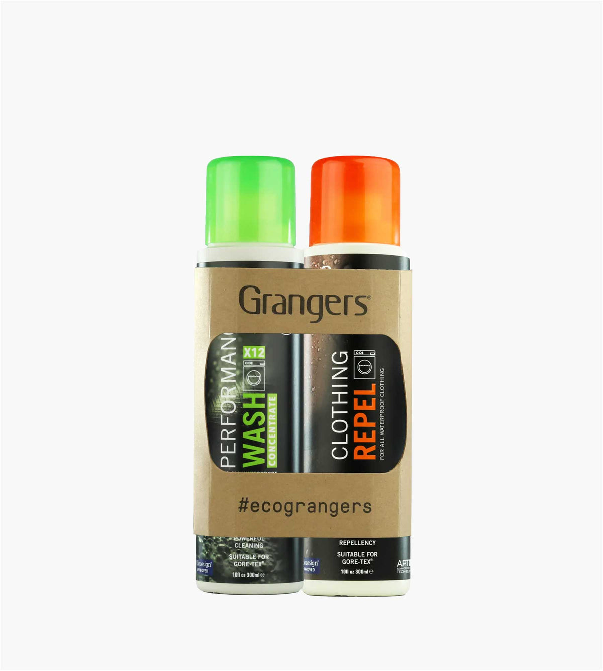 Grangers Performance Wash + Clothing Repel Eco Twin Pack - 300ml